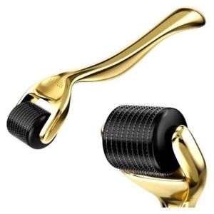 Gold and Black Derma Roller